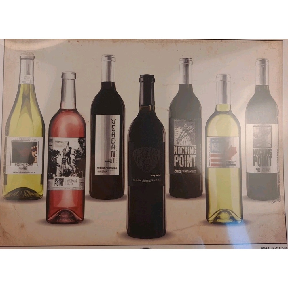 Nocking Point Wines Art Print Wines of Nocking Point 2015 by Brian Roll - Picture 4 of 8